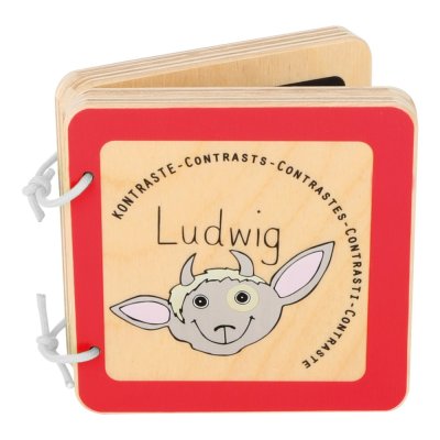 small foot Drewniana książeczka Ludwig