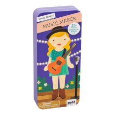 Petit Collage Magnetisches Puzzle Musikerin