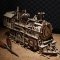 RoboTime 3D Holzmechanik-Bausatz Dampflokomotive