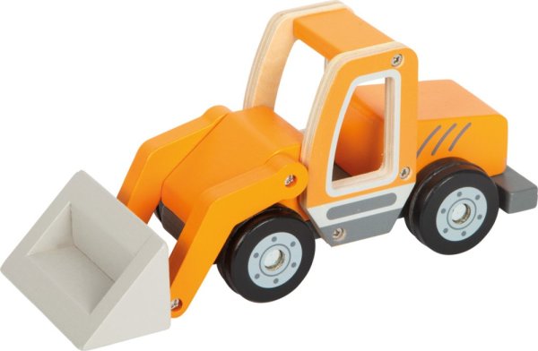 small foot Caricatore in legno con pala