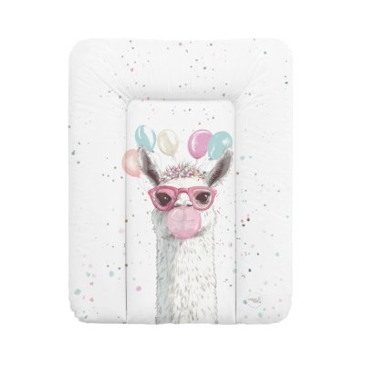 CEBA BABY Wickelauflage weich (50x70) Basic Crazy Lama