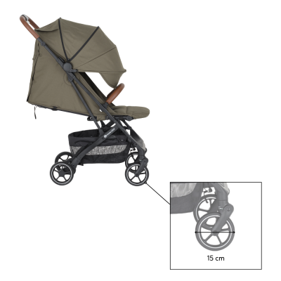 PETITE&MARS Kočárek sportovní Fly Mature Olive