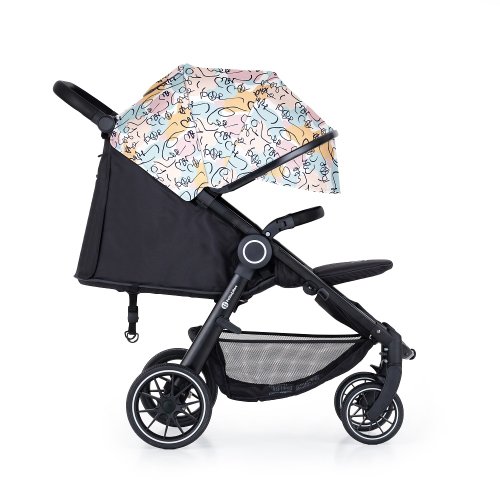 PETITE&MARS Stroller Street+ RWS Black Canopy Limited 100 Faces