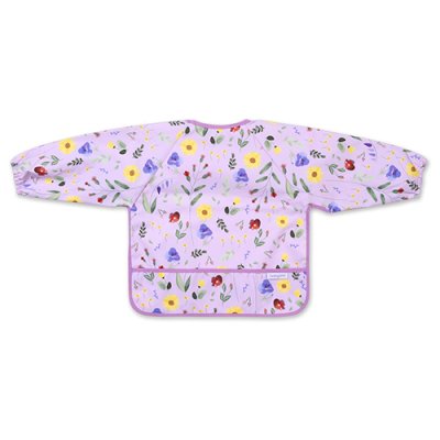 BABYONO Biber s dugim rukavima Garden 74 x 36cm, 6m+