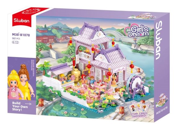 Sluban Girls Dream M38-B1078 Herbaciarnia z ozdobnym ogrodem