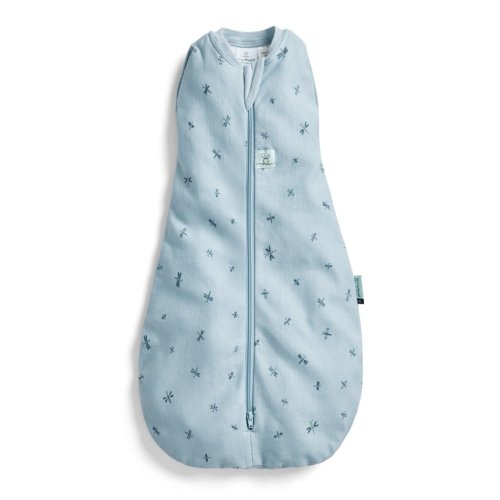 ERGOPOUCH Swaddle and sleeping bag 2in1 Cocoon Dragonflies 0-3 m, 3-6 kg, 0.2 tog