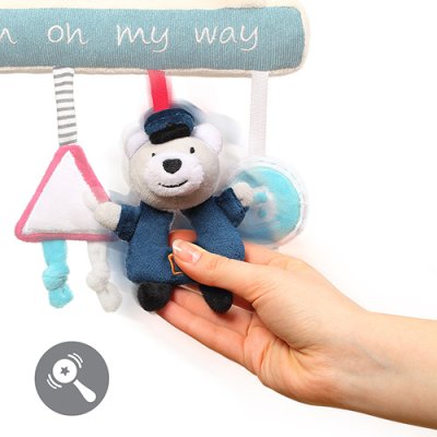 BABYONO Kinderwagensitz Ich bin auf dem Weg 0m+