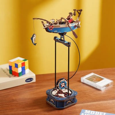 RoboTime 3D mehanička slagalica Ribarski brod s njihalom