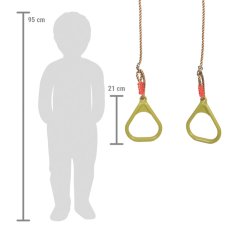 small foot Anillas de gimnasia de plástico