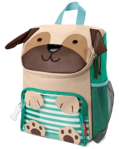 SKIP HOP Zoo Backpack BIG Pug 3yr+