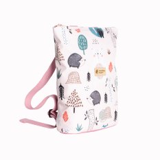 Plecak dla dziecka softshellowy Monkey Mum® - Zwierzątka dzienne