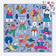 Mudpuppy Exercising dogs 500 pieces