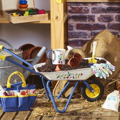 Vilac Metal Garden Wheelbarrow