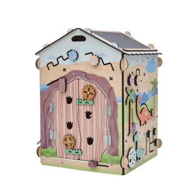 BusyKids Activity board Domek DINO