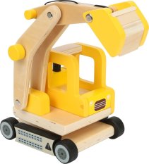 small foot Wooden Excavator with Shovel
