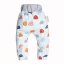 Dětské softshellové kalhoty s membránou Monkey Mum® - Pestrobarevné mochomůrky