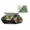 Sluban Army M38-B1296 Tank WWII Mark Vs