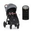 PETITE&MARS Sports stroller Street2 Air Oak Ultimate Gray + PETITE&MARS bag Jibot FREE