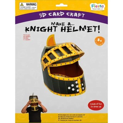 Fiesta Crafts Kit Criativo Máscara 3D Capacete