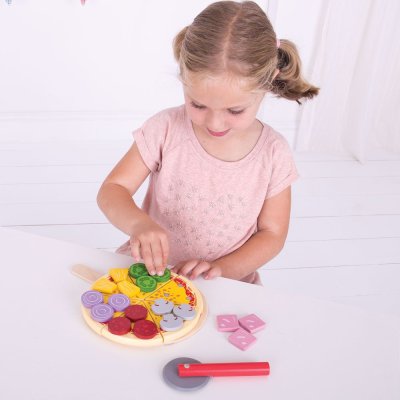 Bigjigs Toys Houten Snij Pizza