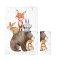 CEBA BABY Wickelauflage Reise (60x40) Basic Forest Friends