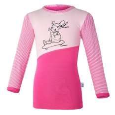 Tričko smyk STAVITEL DR Outlast® - ružová-dievča