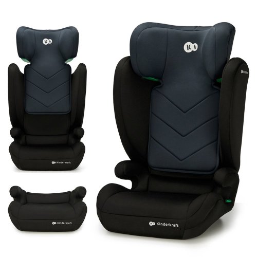 KINDERKRAFT Κάθισμα αυτοκινήτου i-Spark i-Size 100-150 cm Μαύρο