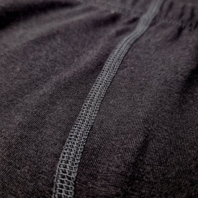 Moške boksarice tanke ploski šiv Outlast® - črna