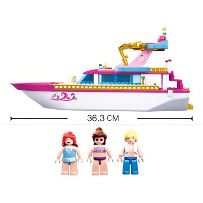 Sluban Girls Dream M38-B0722 Luksusowy jacht