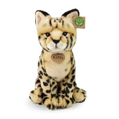 Rappa Pluche serval 30 cm ECO-FRIENDLY