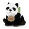 Rappa Panda de peluche 18 cm ECO-FRIENDLY