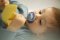 Philips AVENT Suzetă Ultra air Text 6-18m băiat, 2 buc