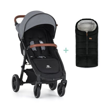 PETITE&MARS Kočík športový Street2 RWS Oak Sahara Beige + PETITE&MARS fusak Jibot