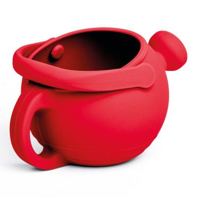 Bigjigs Toys Silikonowy dzbanek czerwony Cherry