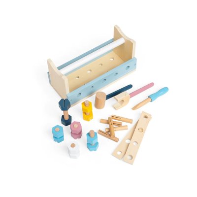 Bigjigs Toys Werkzeugkasten 2 in 1