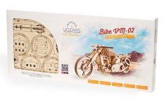 Ugears 3D Wooden Mechanical Puzzle VM-02 Motorcycle (chopper)