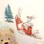 Children's wall stickers - Forest animals