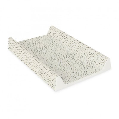 CEBA BABY Wickelauflage 2-seitig mit fester Platte (50x70) Basic Spots