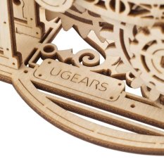 Ugears 3D houten mechanische puzzel Decoratieve wekker