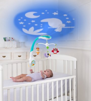 CHICCO Carousel ovanför spjälsängen med Magic Forest-projektor
