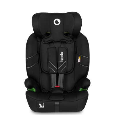 LIONELO Bilbarnstol Levi One i-Size (76-150 cm) Black Carbon