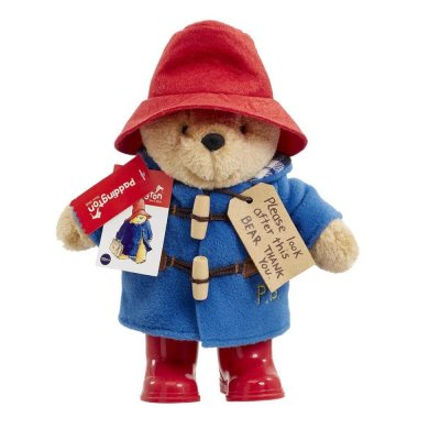 Rainbow Pluche Paddington met laarzen