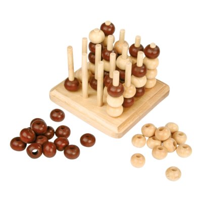 small foot Trä Tic Tac Toe 3D