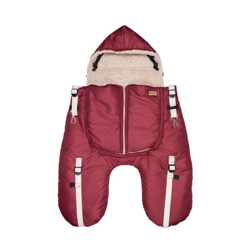 Monkey Mum® Затоплящ джоб шушляк с агнешка кожа за кош или количка Carrie - Лисица