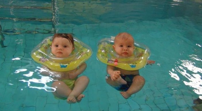 BABY RING Karika za plivanje 0-24 m - narančasta