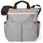 SKIP HOP Wickeltasche Duo Signature grau meliert