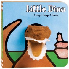Chronicle Books Livro de Marionetas Pequeno Dino