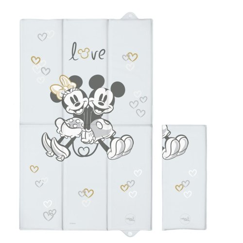 CEBA Travel trocador (50x80) Disney Minnie e Mickey Cinza