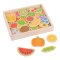 Bigjigs Toys Magnesy owoce i warzywa