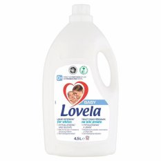 LOVELA Baby detersivo liquido per bucato colorato 4,5 l / 50 dosi di lavaggio